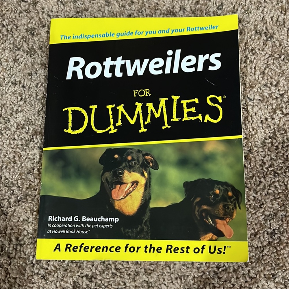 ✨ Host Pick✨ 2 Rottweiler books. - Picture 7 of 13